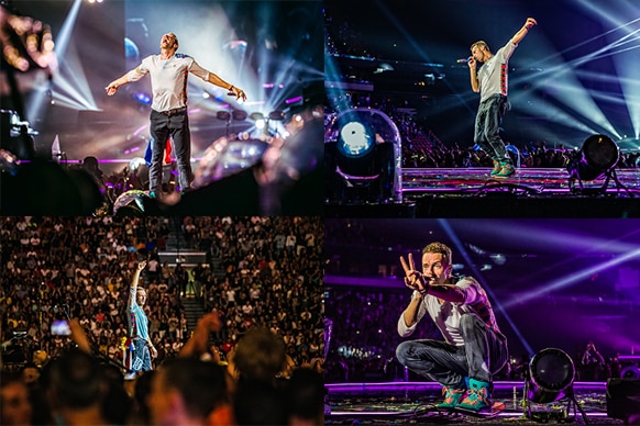 Collage 1 2016 Coldplay Amsterdam ArenA